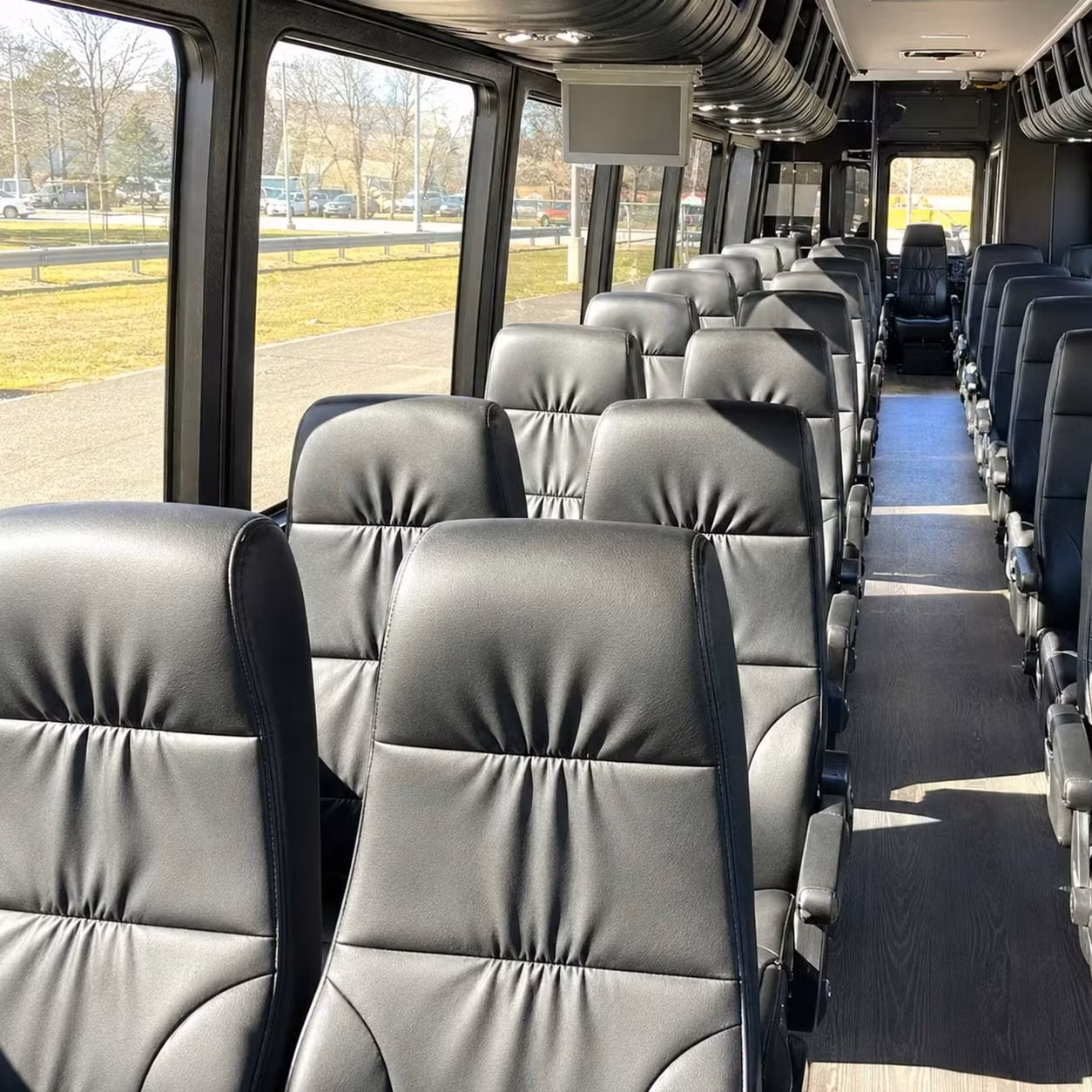 30 passenger minibus interior