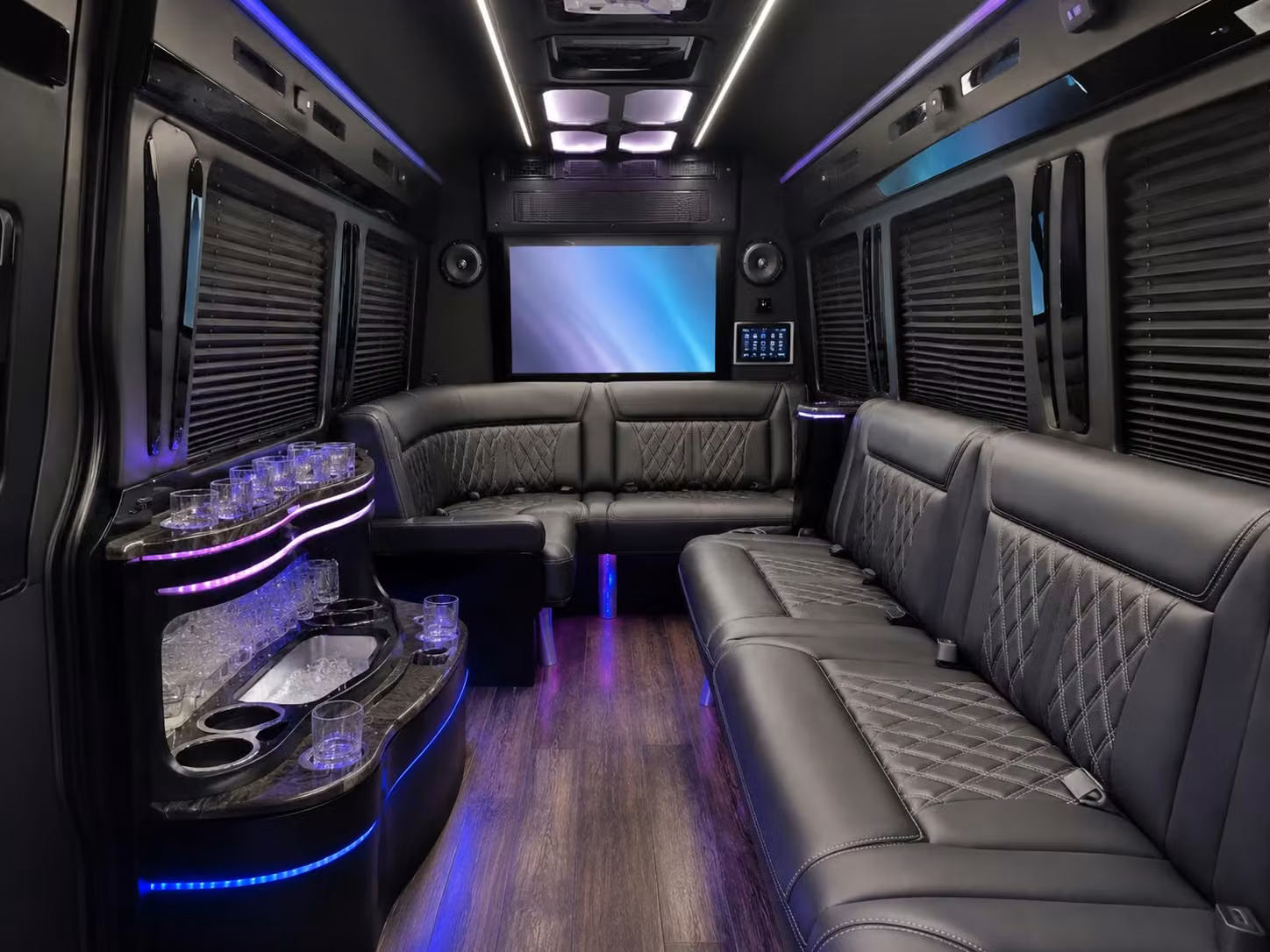 bus rental options for kansas city trips