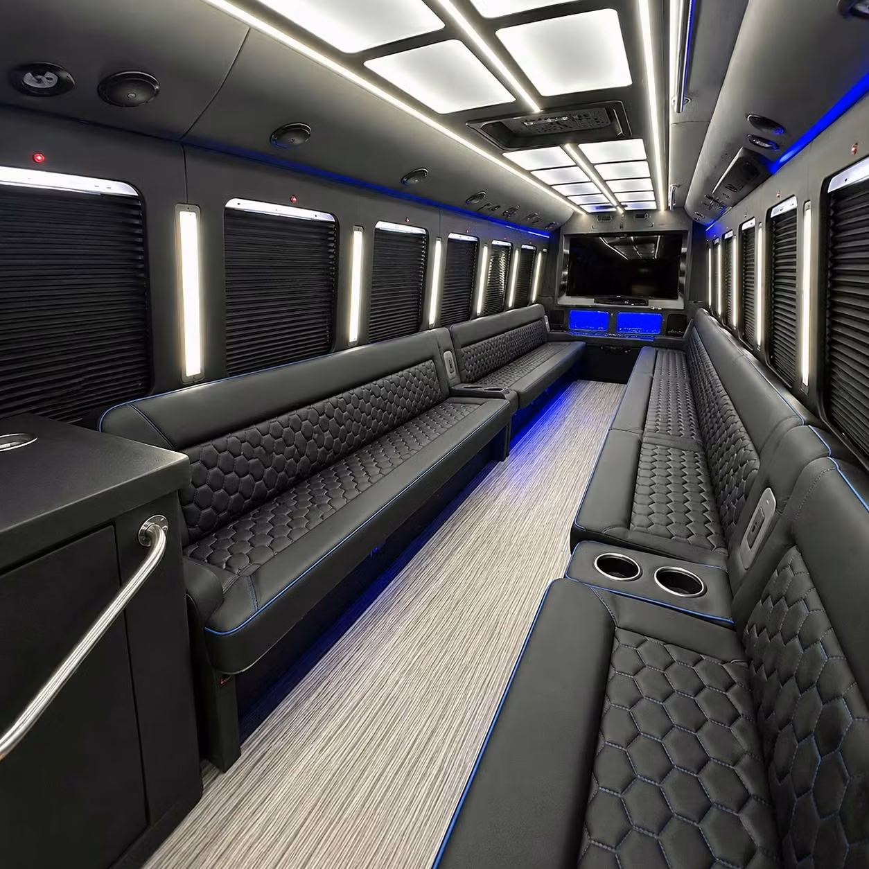 party bus interior