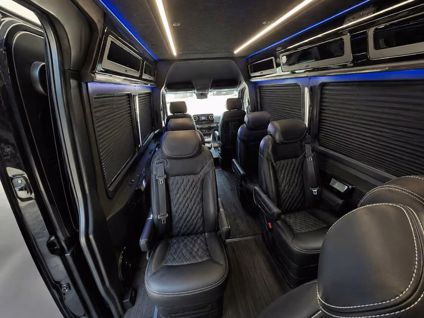 sprinter van with driver interior